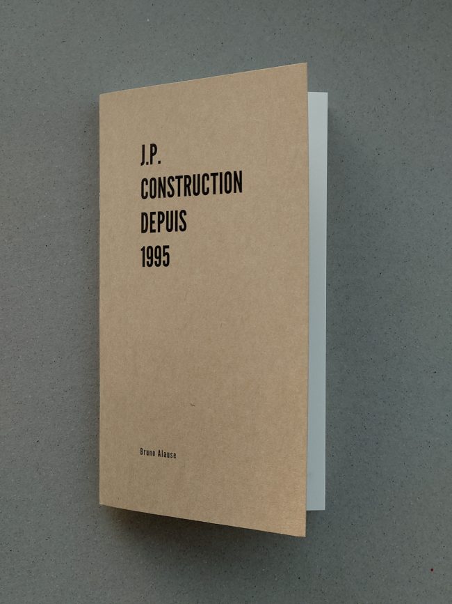 J.P. CONSTRUCTION DEPUIS 1995